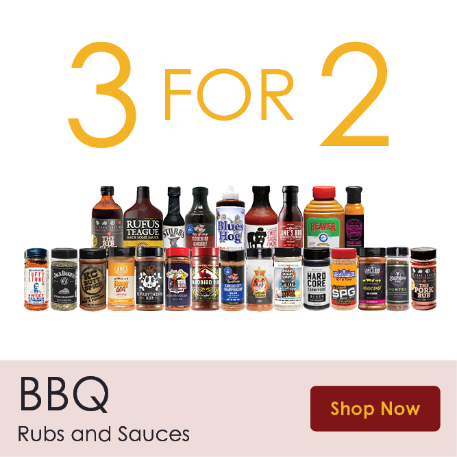 3 For 2 Rubs & Sauces | Shop Now